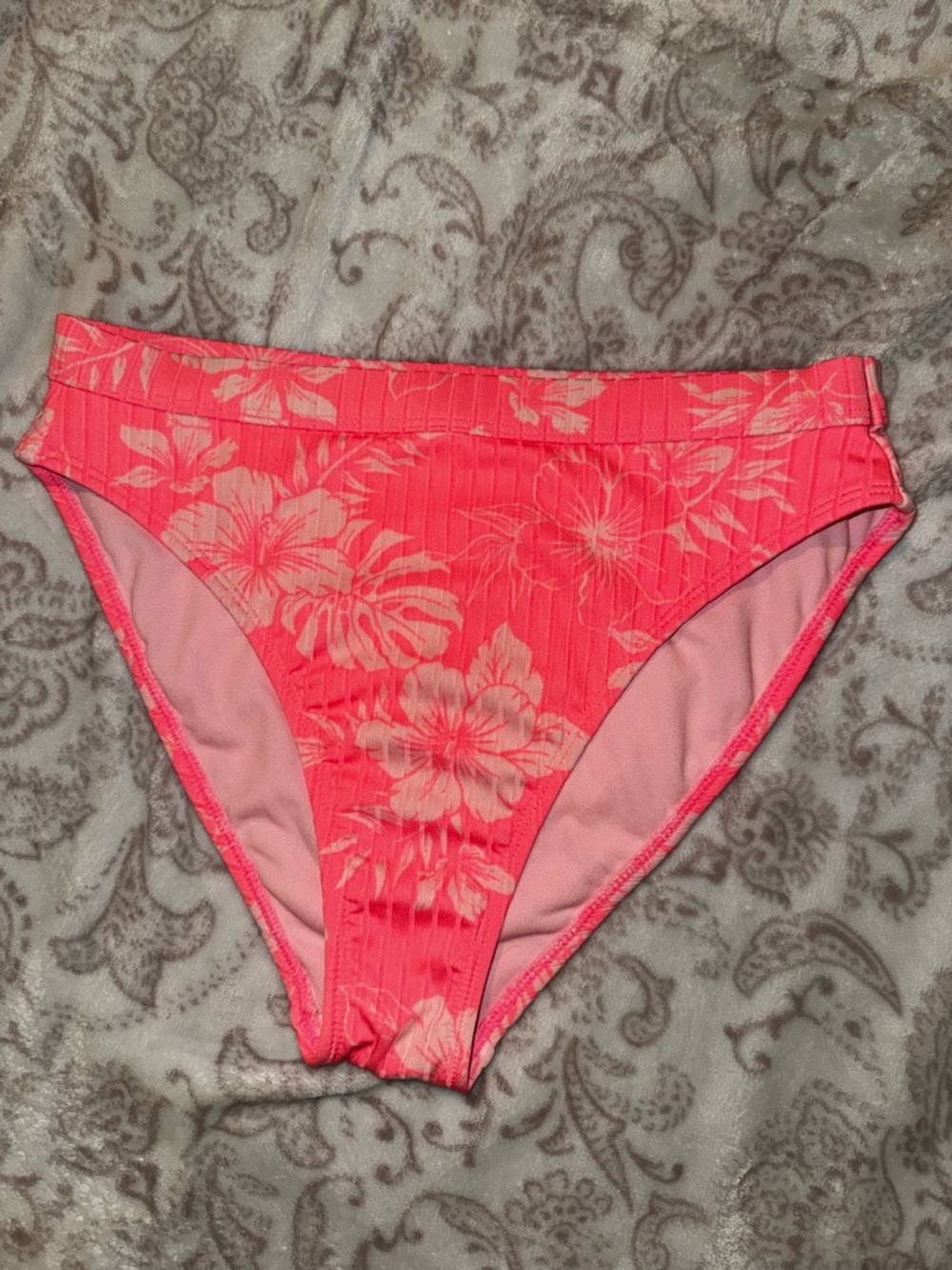 Neon Pink Bikini Bottoms